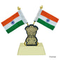 Gift To Love | Table  Cross Flag With Big Symbol | Color : Golden | Code : TT655GD