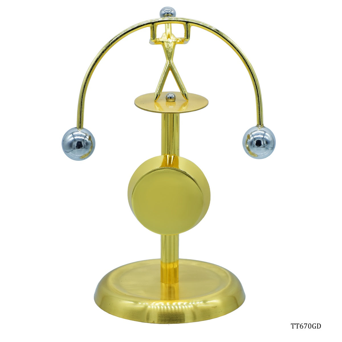 Gift To Love | Table  Balancing Showpiece | Color : Gold | Code : TT670GD