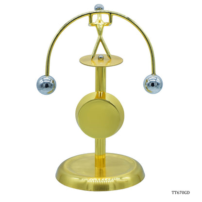 Gift To Love | Table  Balancing Showpiece | Color : Gold | Code : TT670GD
