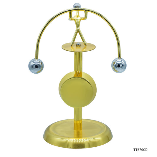Gift To Love | Table  Balancing Showpiece | Color : Gold | Code : TT670GD
