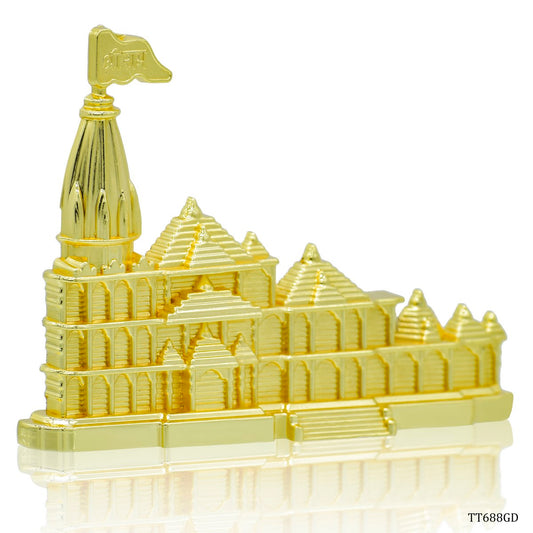 Gift To Love | Table  Ram Mandir | Color : Gold | Code : TT688GD