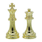 Gift To Love | Metal Chess King & Queen Theme Golden | Code : TT740G