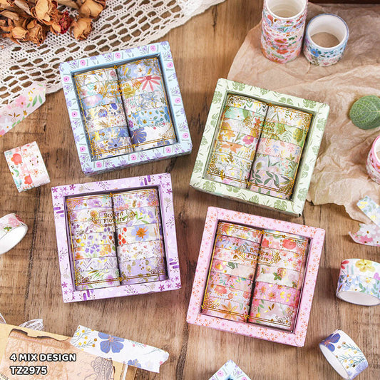 Gift To Love | Flower Washi Tape | Pcs : 12 Pcs | Code : TZ2975