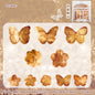 Gift To Love | Vintage Butterfly Stickers | Pcs : 20 Pc | Code : TZ7403C