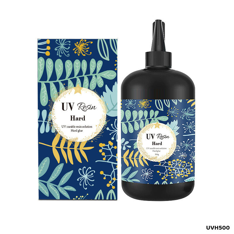 Gift To Love | Uv Resin Hard | Pcs : 1 Bottle 500 Gram | Code : UVH500