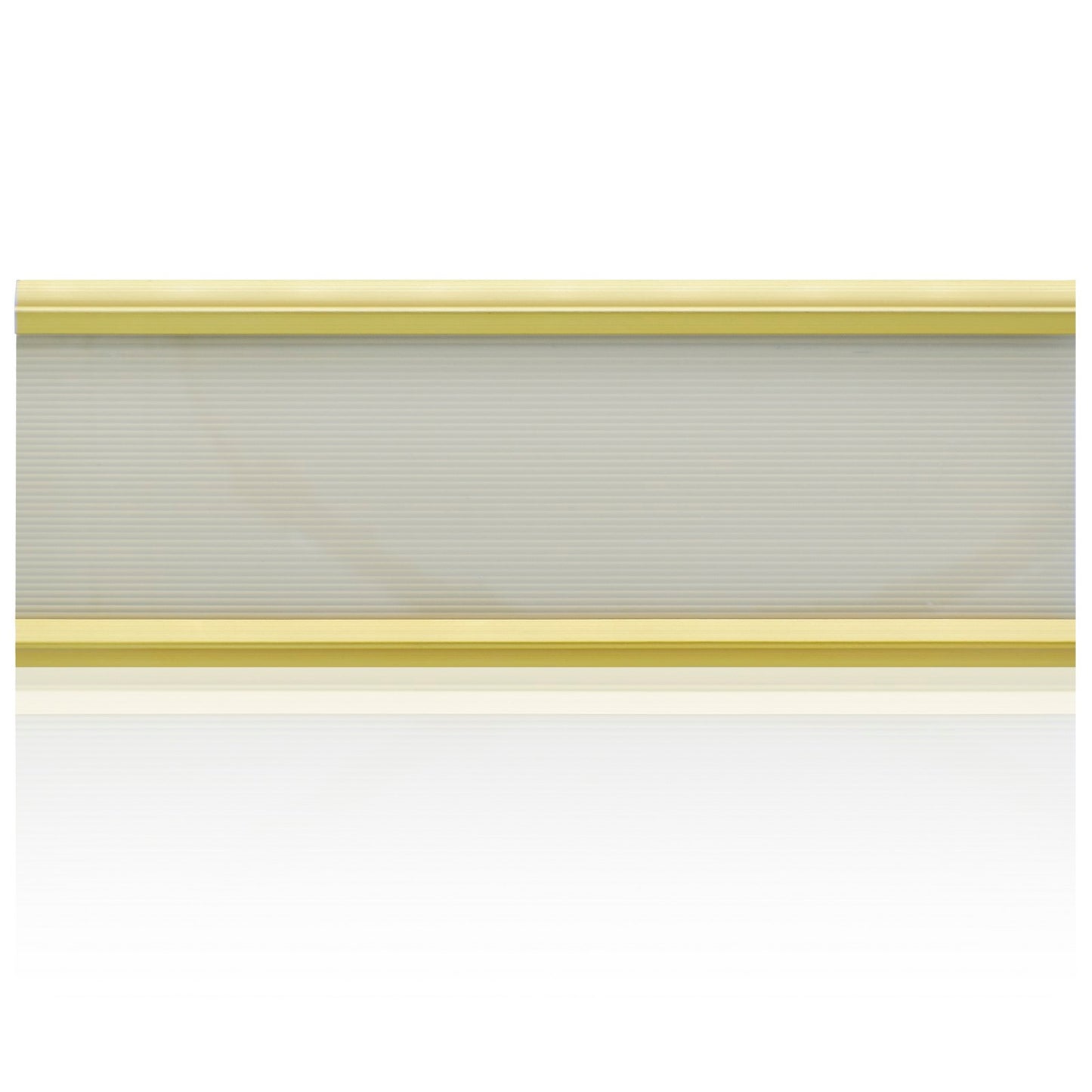Gift To Love | Aluminium Name Plate | Color : Gold | Size : 6 X 18 Cm | Code : W-034GD