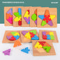 Gift To Love | Colorful Wooden Block Puzzle | Size : 15 X 15 Cm | Code : W15CWP