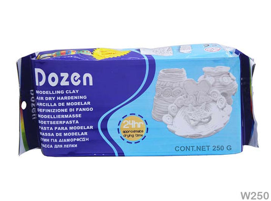 Gift To Love | Air Dry Clay | Color : White | Size : 250 Gram | Code : W250