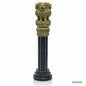 Gift To Love | Wooden Ashoka Pillar Decoration | Color : Antique | Size : 10 Inch | Code : WAPD03