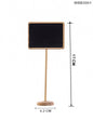 Gift To Love | Wooden Black Board With Stand | Size : 17 Cm X 4.2 Cm | Code : WBB3001