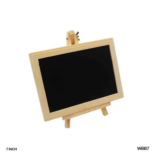 Gift To Love | Wooden Black Board Easel | Size : 7 Inch | Code : WBB7