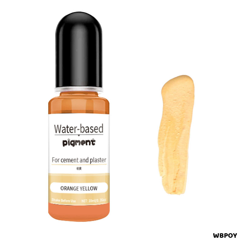 Gift To Love | Water Based Pigment | Color : Orange Yellow | Size : 10 Ml | Code : WBPOY