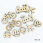 Gift To Love | Wooden Craft Travel Vehicle Design Big | Pcs : 10 Pcs | Code : WC-10