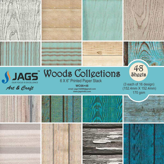 Gift To Love | Paper | Size : 6X6 | Pcs : 48 Sheets | Code : WC66X48