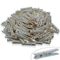 Gift To Love | Wooden Clip Natural 200Pcs XL Big 7.2CM | Code : WCN105