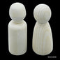 Gift To Love | Wooden Doll Raja & Rani | Size : 53 Mm | Pcs : 2 Pcs | Code : WD53MM
