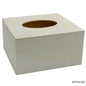 Gift To Love | Wooden Decoupage Tissue Box | Size : Small | Code : WDTB1203