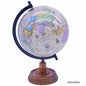 Gift To Love | World Globe Decorative | Color : Cream | Size : 8 Inch | Code : WGDCW8IN
