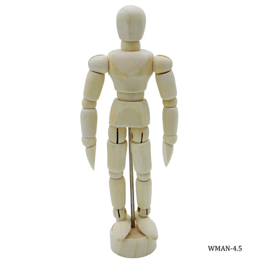 Gift To Love | Wooden Manikin Male | Size : 11.4 Cm | Code : WMAN-4.5