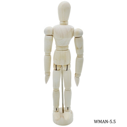 Gift To Love | Wooden Manikin Male 14cm Small | Code : WMAN-5.5