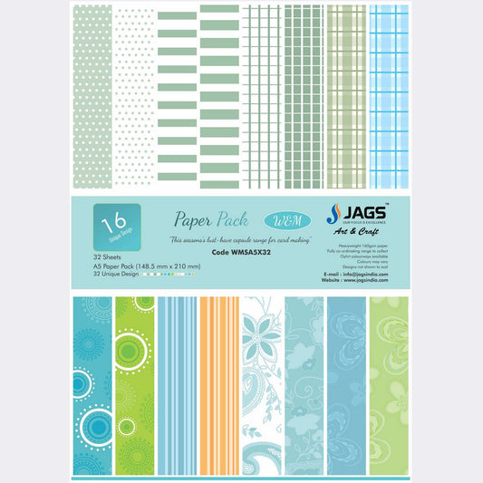 Gift To Love | Paper | Size : A5 | Pcs : 32 Sheets | Code : WMSA5X32