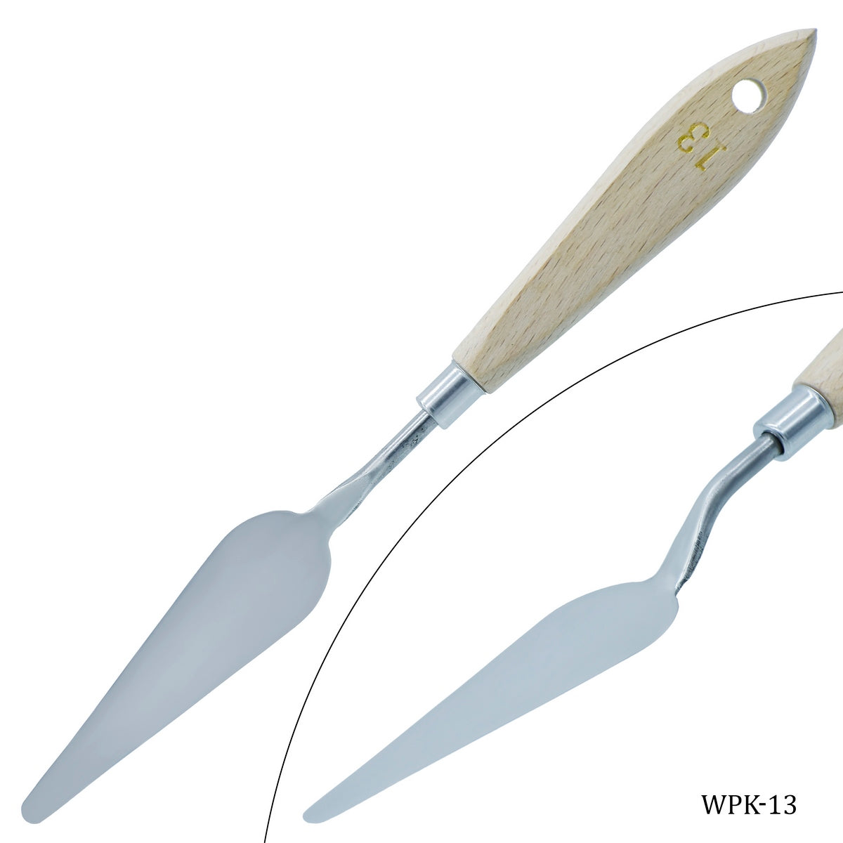 Gift To Love | Wooden Painting Knife 13 | Code : WPK-13