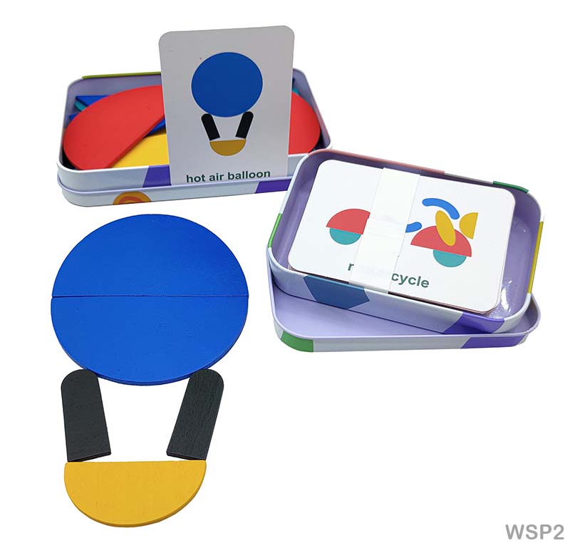 Gift To Love | Shape Puzzle 2 In 1 | Code : WSP2