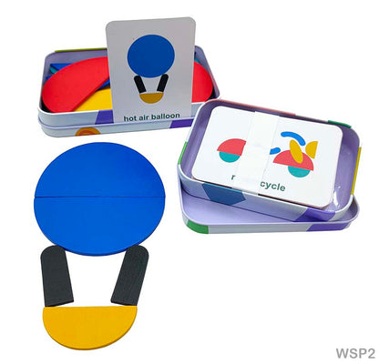 Gift To Love | Shape Puzzle 2 In 1 | Code : WSP2