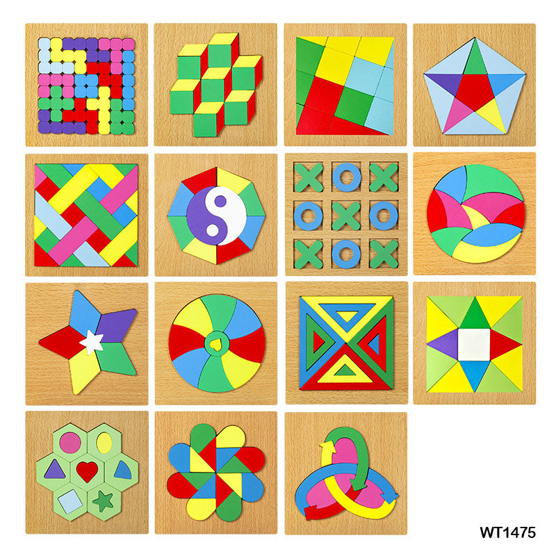 Gift To Love | Xingji Rainbow Puzzle Board | Size : 14.75 X 14.75 | Code : WT1475