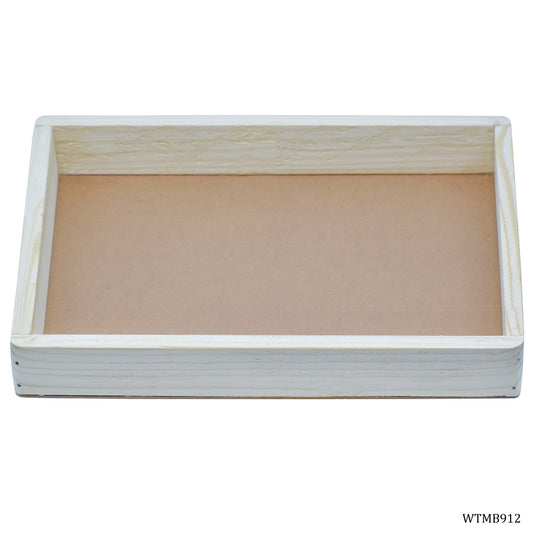 Gift To Love | Wooden Tray Mdf Base | Size : 9x12 Inch | Code : WTMB912