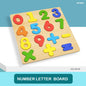Gift To Love | Numbers Letter Board | Size : 8 X 8 | Code : WTNB1