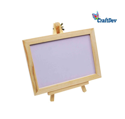 WOODEN WHITE BOARD EASEL 7" (WWB7)