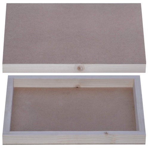 Gift To Love | Wooden With Mdf Tray Size 30X40CM 24X18MM Thickness | Code : WWMT03