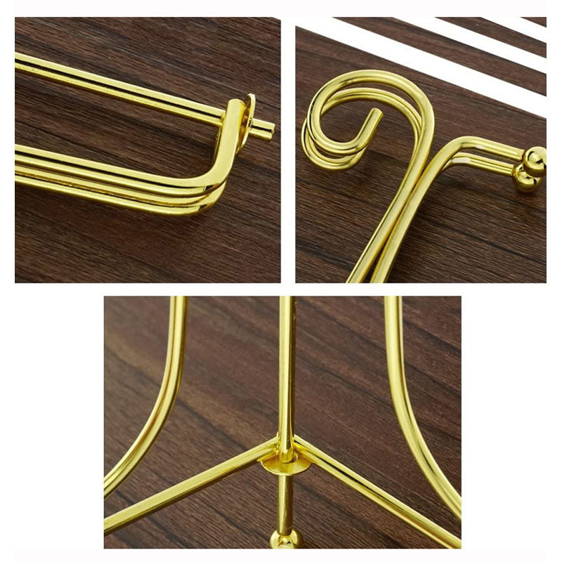 Gift To Love | Frame Holder Display Stand Iron | Color : Gold | Size : 8 Inch | Code : XCC8G