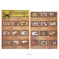 Gift To Love | Butterfly Showroom Retro Stamp Sticker | Pcs : 2 Sheet | Code : XCF34