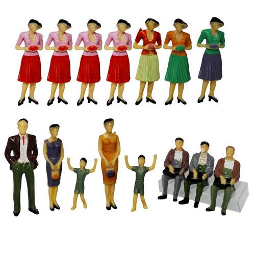 Gift To Love | Miniature Model Figure Humans 15 Pcs | Code : XCR-1.30