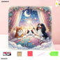 Gift To Love | Diamond Painting Diy Kit | Size : 20 X 20 Cm | Code : XQME86233