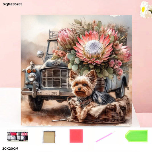 Gift To Love | Diamond Painting Diy Kit | Size : 20 X 20 Cm | Code : XQME86285