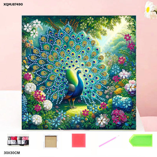 Gift To Love | Diamond Painting DIY Kit | Size : 30 X 30 Cm | Code : XQMJ87490
