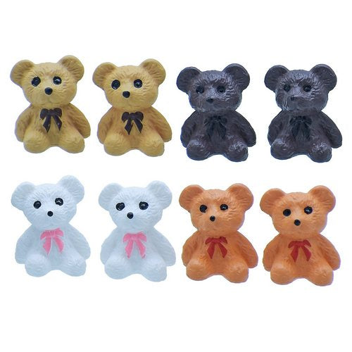 Gift To Love | Miniature Model Bear 8Pcs (C0899-1/2/3/4) | Code : XR1-A