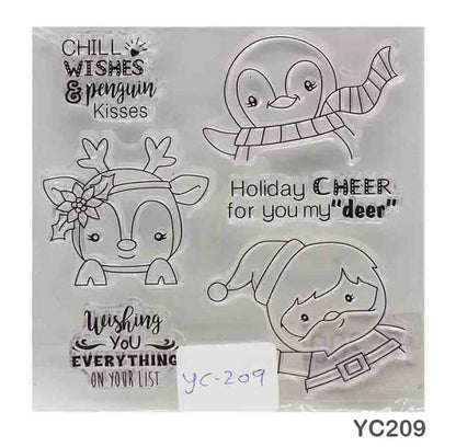 CLEAR STAMP SMALL (YC209) - GIFT TO LOVE