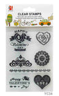 Gift To Love | Clear Stamp | Size : Small | Code : YC34
