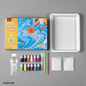 Gift To Love | Marbling Paint Kit | Pcs : 12 Color 6 Ml | Code : YCDIY195