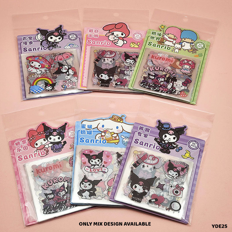 Gift To Love | Cartoon Print Kids Sticker | Pcs : 25 Pcs | Code : YDE25