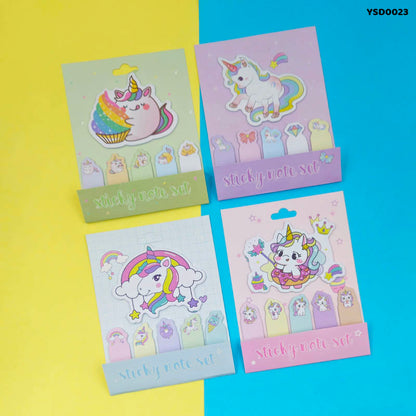Gift To Love | Pastel Colors Sticky Note | Size : 120 Mm X 156 Mm | Code : YSD0023