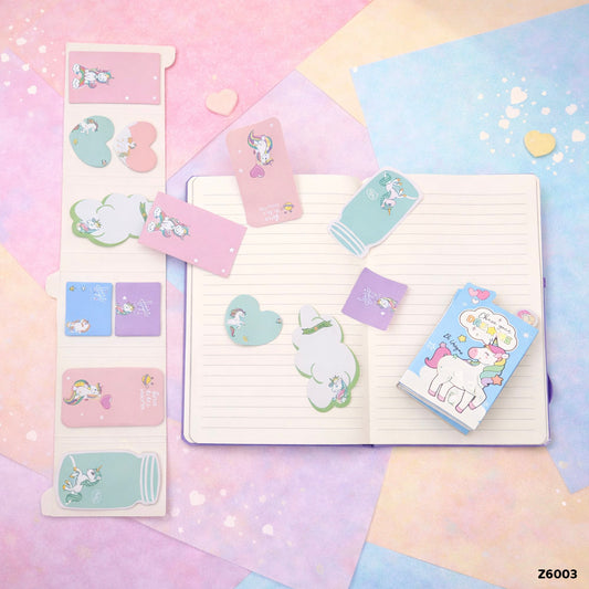 Gift To Love | Cute Design Sticky Marker | Pcs : 6 In 1 | Code : Z6003