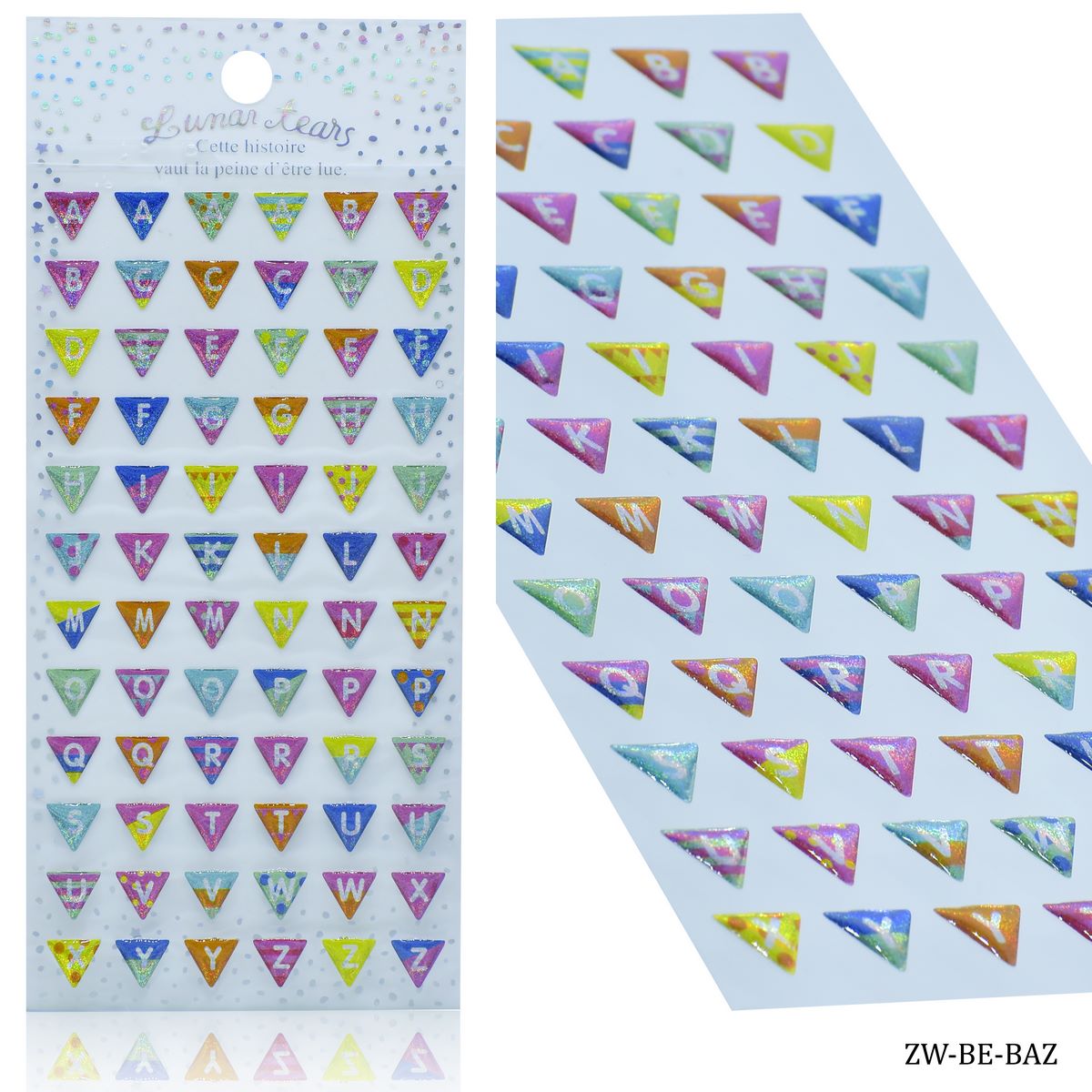 Gift To Love | Sticker Lunar Tears A To Z | Code : ZW-BE-BAZ