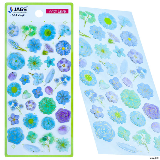 Gift To Love | Love Flower Sticker | Code : ZW-CC